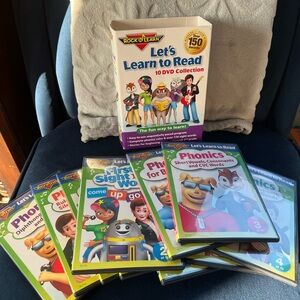 Rock 'N Learn Let's Learn to Read 10 DVD Collection